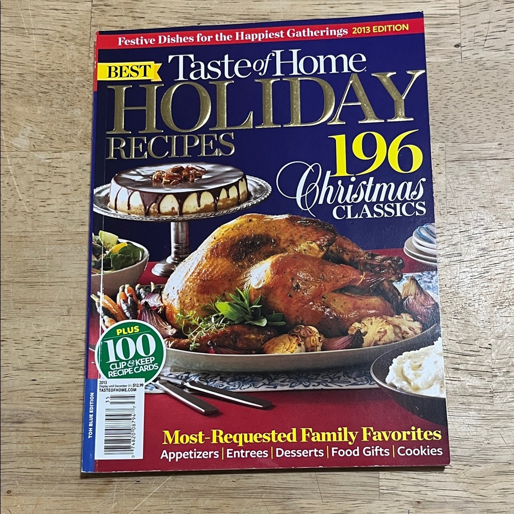 Taste of Home Best Holiday Recipes Winter 2013 Magazine